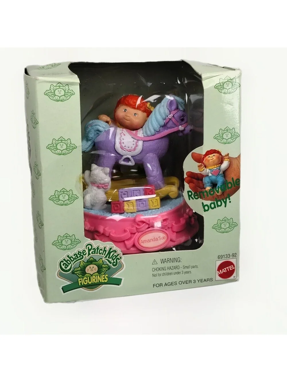 Cabbage Patch Kids Figurine Amanda Sue Playtime Collectible Toy